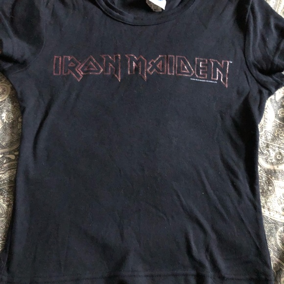 Vintage 2000 IRON MAIDEN Babydoll Tee - Picture 8 of 9